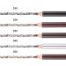 Lot de 2 Crayons Sourcils Double Embout L opard 5 Caf Clair Crayon Sourcils Doux Pinceau Int gr pour Femmes Usage Professionnel et Personnel - Buy Online on GoSupps.com