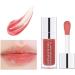 BBASILIYSD Moisturizing Lip Oil Plumping Clear Crystal Jelly Moisturizing Lip Gloss Lips Makeup Oil Lip Plumper Sexy Tinted Glow Bean Paste Powder 1 Count Pack of 1 - Buy Online on GoSupps.com