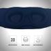 3D Contour Sleep Mask with Earplugs & Pouch | Comfortable Sleep Mask for Travel & Home - Buy Online on GoSupps.com