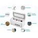 Portable Insulin Cooler LCD Display Insulin Cooler Mini Refrigerator Mini Cool Medicine Box Mini Medicine Thermostat - Buy Online on GoSupps.com