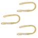 NewDoar 100% Kevlar Braided Friction Hitch,5620 MBS,Prusik Arborist Rope, Abrasion/Flame Resistant, High Strength Rescue Rigging Hammocks(3pcs)