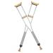 Crutches for Adults Underarm Walking Crutches Sticks for Adults Lightweight Adjustable Aluminum Underarm Crutches Crutches Maximum Load-Bearing 300lbs Great for Travel or Work Selfless dedication