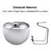 Wskderliner 3 in 1 Shaving Brush Set - Stainless Steel Shaving Bowl, Stand & Brush Holder - Perfect Gift for Men - Yellow - Buy Online on GoSupps.com