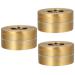Gleavi 3 STK Moxibusion-Box Moxibusion Heat T-T-T-Tool Moxa burns Household appliances Moxibustion with back pain Moxa heat tank pain in the lower back pure copper massage goldenx3stk 8x8cmx3pcs