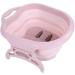 Ruiqas Foldable Lightweight Foot Bucket - Space Saving Foot Bath for Camping Travel Hiking & Fishing - Ideal Portable Solution - Buy Online on GoSupps.com