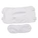 Reusable Castor Oil Compress Wrap Set Washable Castor Oil Compress Wrap Set for Waist and Neck White