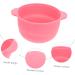Coheali Silicone Wax Melting Bowl Collapsible Mixing Container & Home Wax Accessories | 13x11cm Pink - Buy Online on GoSupps.com