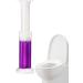 Toilet Cleaning Gel | Flower Scent Toilet Cleaner Bowl Gel Stamp | Bathroom Deodorizer and Bowl Cleaner Kit Flower Fragrance Gel Stamp Kit for Toilet Bowl Purple - Buy Online on GoSupps.com