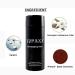 Topaxx Hair Building Fibers - Natural Hair Thickener for Men & Women - Black 0.97oz - Buy Online on GoSupps.com