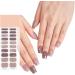 Limtula Professional Gel Nail s Full Wraps for Girls No Waiting Time No Nail Damage UV LED Lamp Required Nail Decoration BSS0251 - Buy Online on GoSupps.com