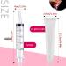 AMORIX 50PCS 20ml Lip Gloss Tubes - Clear Empty Containers for DIY Lip Balm, Glitter, Flavoring Oil - Refillable Cosmetic Squeeze Tubes with Syringes and Tag Labels - Buy Online on GoSupps.com