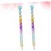 2PCS Sculpture Modeling Tools Nail Polish Dotting Tool Point Drill Pen Nail Wax Picker Pencil Rhinestones Pencil Bling Accessories Plastic Nail Point Pen Pickup 5d Diamond Drawing As Shown Medium - Buy Online on GoSupps.com