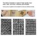 Simple Safe Odorless Non-toxic Stencil Temporary Template Template Professional Tattoos for Beginners - Buy Online on GoSupps.com