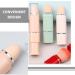 PATKAW Retractable Makeup Brush 2 in 1 Portable Blush Powder Brush Loose Powder Brush Makeup Sponge Foundation Blending Bristle for Cosmetics Supply - Buy Online on GoSupps.com