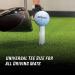 GoSports Rubber Golf Tees Variety Pack - 9 Tees for Artificial Turf Golf Mats - 1.5, 2.25, and 3.5 Sizes - Buy Online on GoSupps.com