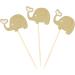 COHEALI 3pcs Glitter Cupcake Toppers Baby Shower Cupcake Picks Fruit Cocktail Picks Appetizers Dessert Topper Wedding Elephant Cupcake Toppers Jungle Animal Toppers Rod Paper Cup Golden medium - Buy Online on GoSupps.com