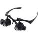 Spacmirrors 1 X 20X Magnifying Glass Eye Loupe Lens Jeweller Repair Watch Legs Hands Free Tool Magnifier