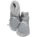 Whrcy Heated Slippers for Men & Women | Soft High-Top Design Non-Slip Plush Fabric & USB Heater - Cozy Grey Size 40 - Buy Online on GoSupps.com