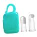 Hoement 1 set finger toothbrush set for children finger toothbrush pets finger toothbrush fingers toothbrushes for babies finger teeth finger toothbrush toddler finger tooth brushes