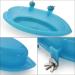 NA Bird Bath Tub Plastic Bird Bath Toy Bird Cage Accessories Food Feeder for Pet Parrot Parakeet Cockatiel - Buy Online on GoSupps.com