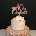 Fabulous Cake Topper Fabulous 40th Birthday Cake Topper Fabulous Birthday Cake Topper Fabulous Cake Decorations Rose Gold Cake Decoration For Women Men Birthday Anniversary Party Wedding - Buy Online on GoSupps.com