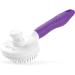 Poodlie Self Cleaning Pet Brush - Dog Brush for Shedding - Slicker Brush for Dogs - Cat Brushes for Indoor Cats - Dog Comb for Long Haired & Short Haired Dogs - Puppy Cat Grooming Undercoat Deshedding