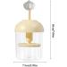  Foam Maker Plast c Bubble Maker Foamer Portable Shower Bath Shampoo Face Cleanser Bubble Foamer Device Facial Cleansing Tool Skin Care (White) Beige - Buy Online on GoSupps.com