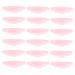 Gogogmee 20 Pairs Eyelash Silicone Patch Grooved Shield Eyelash Lift Lash Lift Tool Eyelash Tool Eyelash Perming Curler Lash Shield Rob Lift Pads for Eyelashes Lash Kit