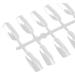 Nail Display Plastic Fake Nail Tips Easy To Coloring for Nail Salon for Manicure Store for DIY Nail Art for Family - Buy Online on GoSupps.com