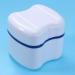 Faruta Prosthesis Suitcase: Dentures Bath Box with Sieve - Travel Storage Container for Artificial Teeth (Blue 2 Pieces) - Buy Online on GoSupps.com