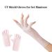 UV Shield Gloves for Gel Manicure Professional Nail Art Skin Care Fingerless Gloves Nail Gloves UV Protection for Manicure Dryer - Buy Online on GoSupps.com