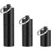 OPRET Waterproof Pill Keychain - Compact 3-Compartment Tablet Box for Travel - Black - Buy Online on GoSupps.com