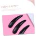 FRCOLOR Mask Spoons Cream Spoons Moisturising Eye Cream Spatula Measuring Spoon for Face Cream Mask Applicator Beauty Scoops for Face Eye Cream Pen Pack of 100 5.5x1.5cm Black - Buy Online on GoSupps.com
