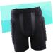 Besportble 3D Padded Shorts for Skiing Skating & Hockey - Black Short Pants for Ultimate Comfort - Buy Online on GoSupps.com