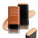 Hydrating Lightweight Foundation Stick with Brush Medium-to-Full Coverage Foundation Stick Makeup Buildable Foundation Stick Face Contour Stick Instantly Balance&Even Complexion (Natural 0) Natural 1 count (Pack of 1)