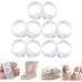Body Slimming Toe Rings Home Acupoint Covers - Set of 10 Pairs - Elastic Band, Bulk Silica Gel - Stimulating Acupressure Points - Transparent Travel Appliance - 3.1X3.1X1.2CMx2 - Buy Online on GoSupps.com