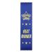 RibbonsNow Swimming Heat Winner (Blue)  50 Economical Flat Style Ribbons (No Card & String)