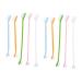 BESPORTBLE 10pcs Dual-head Teeth Brush Handheld Tooth for Portable Oral Dog Nylon Cleaning Pets 1 count (Pack of 1) Assorted Color