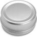 15PCs Aluminum Mini Cremedose Jars - 15ml Screw Cover for Cosmetics Ointments & Candles - Perfect for Tinkering & Lip Balm - Buy Online on GoSupps.com