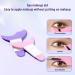Silicone Eyeliner Stencils Eye Makeup Aid Eyebrow Eyeliner Shaper Assistant Beauty Tool Face Cream Mask Applicator Makeup Tool One Size Pink - Buy Online on GoSupps.com