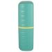 VOCOSTE Toothbrush Travel Case Plastic Lightweight Traveling Toothbrush Holders Case for Travel Business Green 2.36"x1.57"x7.87"