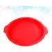 Zerodeko 1pc Muffin Top Pans for Baking Reusable Silicone Baking Cups Cookie Molds Candy Molds Non Stick Silicone Mold Fondant Mold Hand Mold Circle Cookie Cutters Gummy Mold Cake Chocolate 31 X28.5CM Red - Buy Online on GoSupps.com