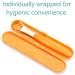 4-Part Tongue Brush Set & Cleaner Tool - Tongue Scraper for Oral Hygiene & Fresh Breath | Mini Case Included - Buy Online on GoSupps.com