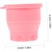 LABRIMP Makeup Tool Cleaner cleaning pad clean cleaning bowl pink makeup brush Cleaner brush cleaning tool washer Eye shadow brush Makeup Brush Washer Brush Cleaning Pad 9.20X9.20X8.60CM Pink - Buy Online on GoSupps.com