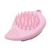 jlceh Silicone Face Scrubber Double Side Silicone Face Scrub Brush Manual Hair Scrubber Handheld Scrubber for Deep Cleaning Skin Solid Powder