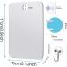 Fogless Shower Mirror Set for Shaving and Makeup - 2 Sizes - Fog-Free Bathroom and Travel Mirror - Buy Online on GoSupps.com
