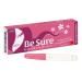 BE SURE pregnancy test easy to use fast results reliability 99% 1 piece