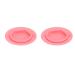 Wax Warmer Bowl Wax Warmer Pot 2 Pack Silicone for Home (PINK)