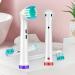 8pcs Compatible Replacement Toothbrush Heads with 4pcs Covers for Oral B | Oral B Toothbrush Head Refills (Standard) - Buy Online on GoSupps.com