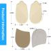 Orthopedic Silicone Gel Heel Wedge Insoles - 2 Pairs | Foot Alignment Support for O/X Leg, Bowlegs and Knock Knees - Buy Online on GoSupps.com